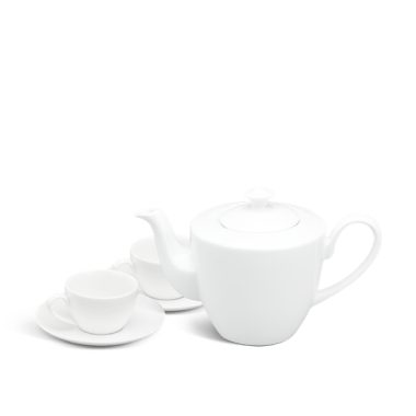 Bộ Ấm Chén Minh Long 0.45 L Daisy Trắng cao cấp