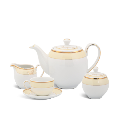Bộ Ấm chén Minh Long 1.1 L Camellia Hương Biển Kem đẹp giá rẻ