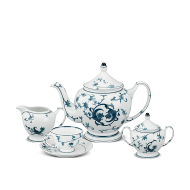 Bộ Bình trà quà tặng gốm sứ 1.3 L - Hoàng Cung - Lạc Hồng