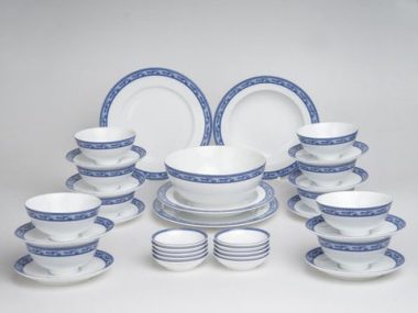 Bộ đồ ăn 36 sản phẩm - Jasmine - Chim Lạc