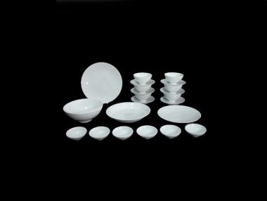Bộ Đồ Ăn Minh Long Daisy Trắng 36 Sản Phẩm Cao Cấp
