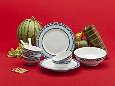 Bộ đồ ăn 10 người 36 sản phẩm – Jasmine – Phước Lộc Thọ