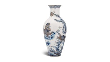 Bình hoa Minh Long 30 cm - Tứ Linh