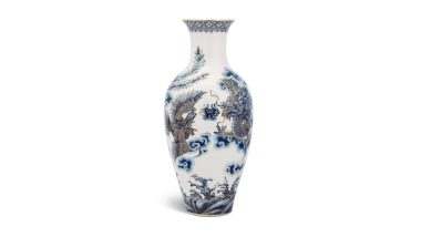 Bình hoa Minh Long 45 cm - Tứ Linh