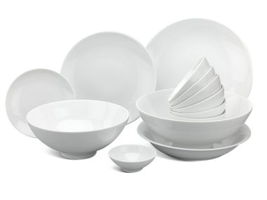 Bộ đồ ăn 10 người 36 sản phẩm - Daisy - Trắng Đẹp