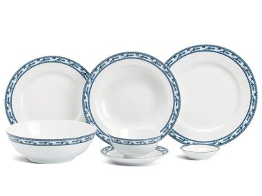 Bộ đồ ăn 6 người 22 sản phẩm - Jasmine - Chim Lạc Cao Cấp