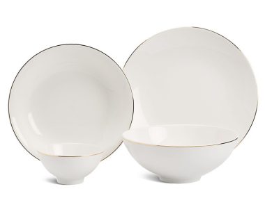Bộ đồ ăn 9 sản phẩm - Daisy IFP - Chỉ Vàng Giá rẻ