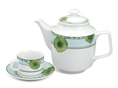 Bộ Ấm Trà Minh Long Jasmanie Tích Tuyết Thảo 1.1L