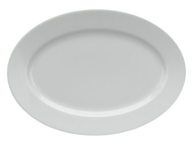 Dĩa oval 25 cm – Jasmine – Trắng
