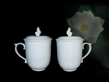 Ca Trà sứ Minh Long 0.3 L Sen Trắng
