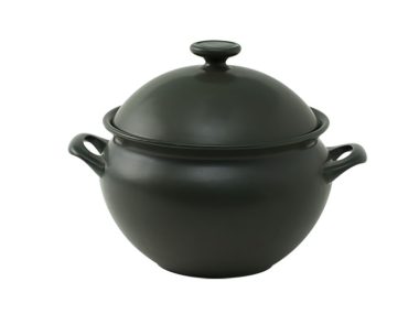 Nồi dưỡng sinh thân bầu 3.0L + nắp - HealthyCook - Xanh rêu