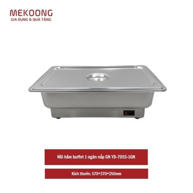 Nồi hâm buffet 1 ngăn nắp GN YD-7055-1GN