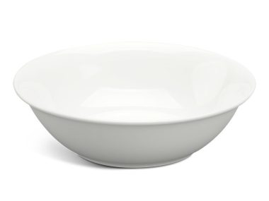 Tô sứ thấp 20 cm - Daisy Ly's - Trắng Ngà