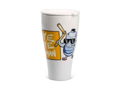 Ly sứ dưỡng sinh Minh Long 0.48 L - Bye Bye Human cao cấp