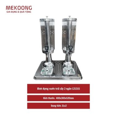 Bình đựng nước trái cây 2 ngăn 121315