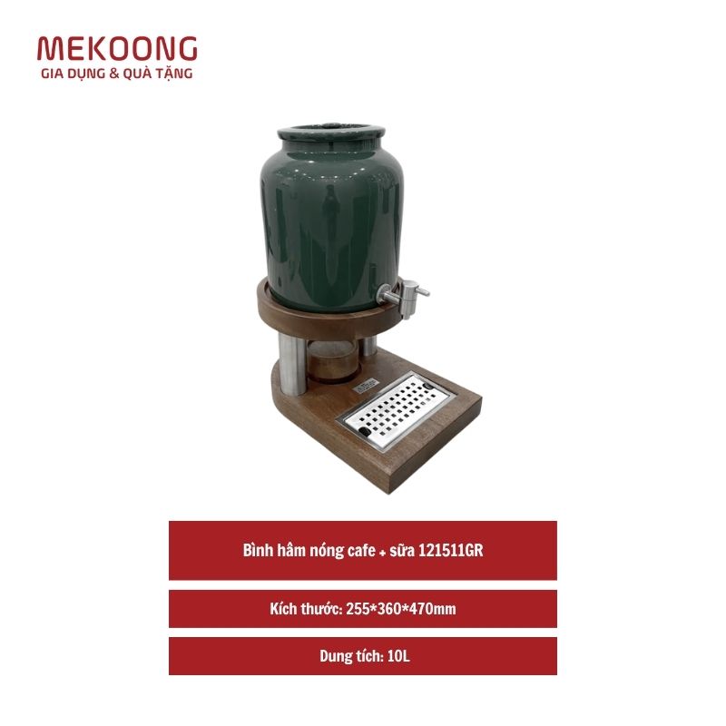 Bình hâm nóng cafe + sữa 121511GR