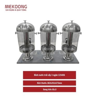 Bình nước trái cây 3 ngăn 121406