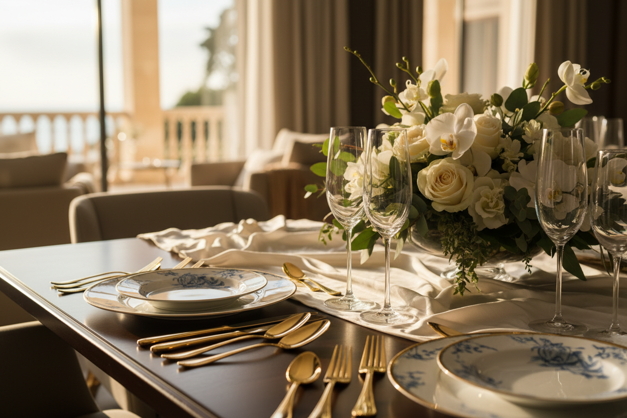 Do Dung Dung Cu Phong An Biet Thu Mekoong 1 6. Nguyên Tắc Lựa Chọn Thiết Bị Phòng Ăn Luxury Cho Dự Án