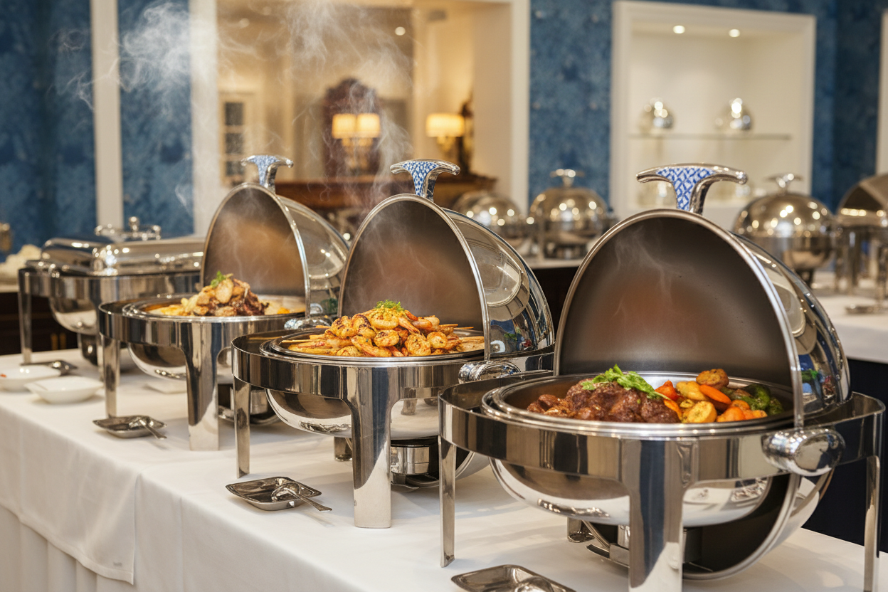 2. Phân Loại Chi Tiết Trang Thiết Bị Phòng Ăn Buffet