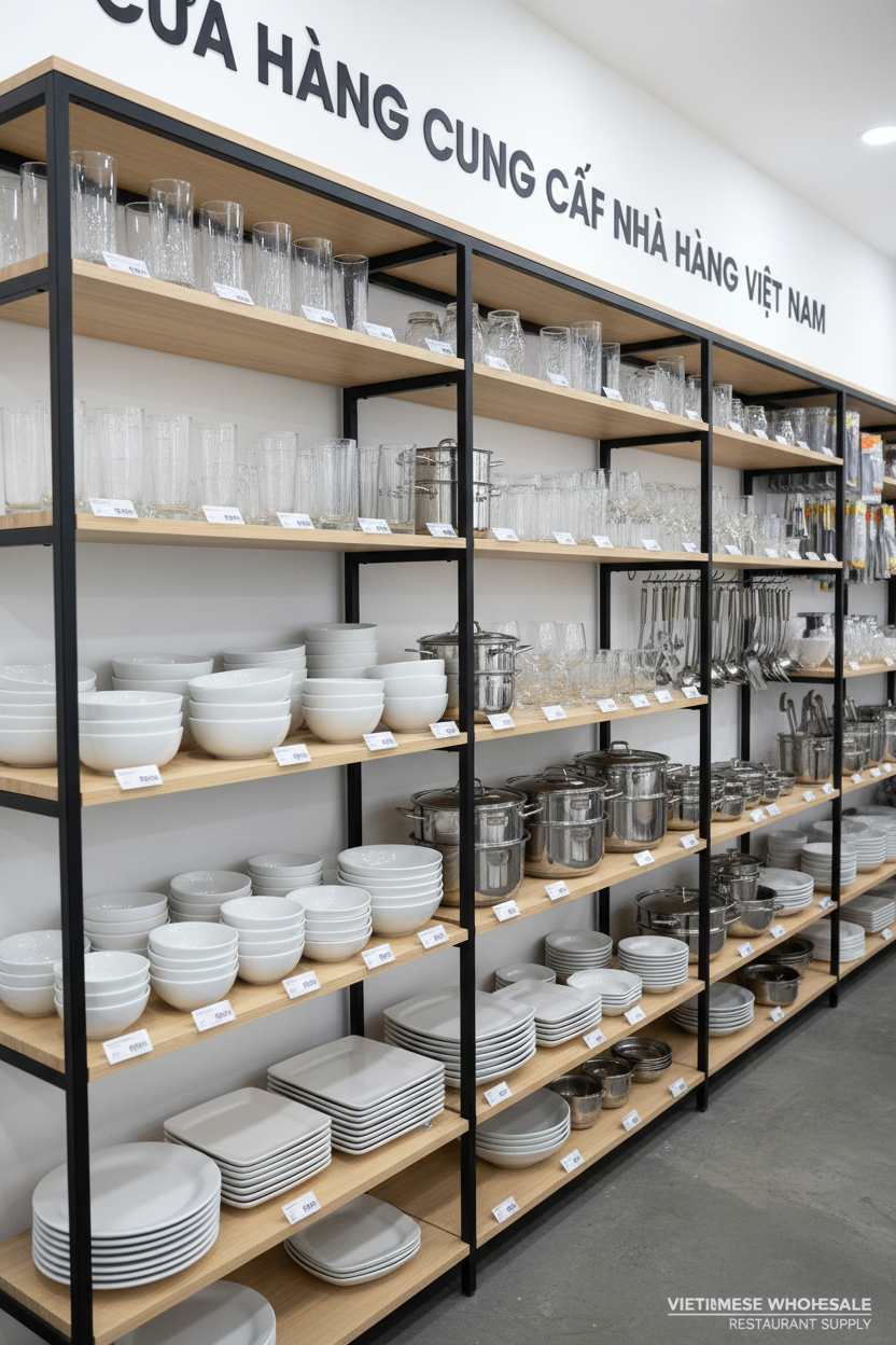 Sỉ Đồ Dùng Dụng Cụ Phòng Ăn Nhà Hàng Giá Gốc, Chất Lượng Horeca