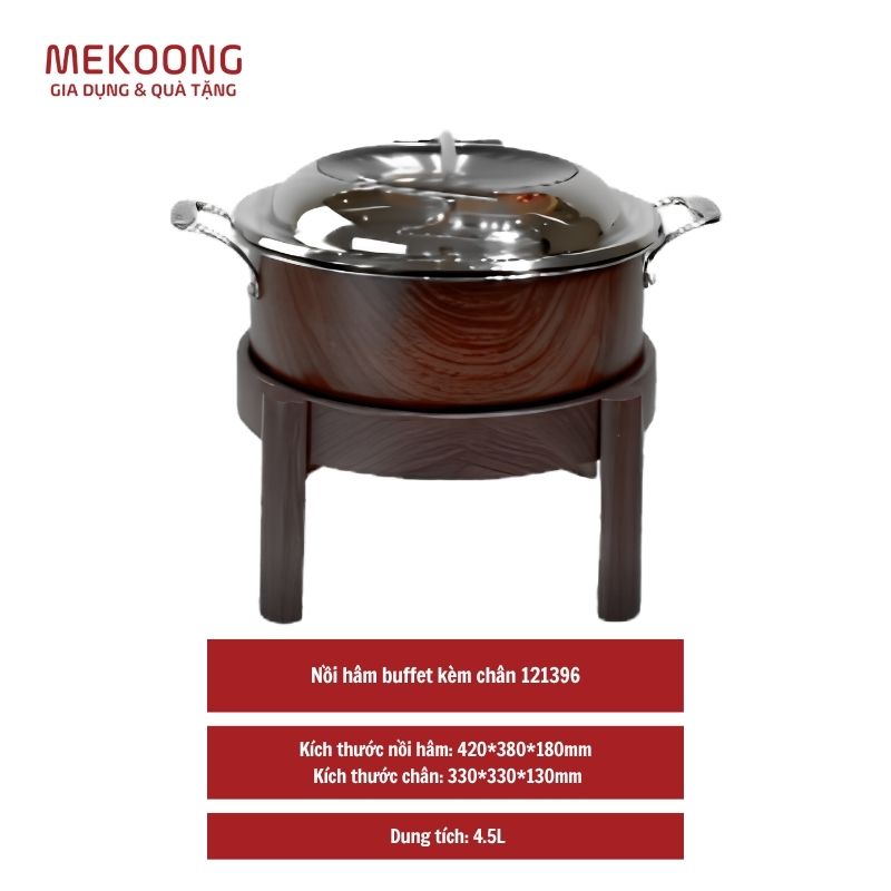 Nồi hâm buffet kèm chân 121396