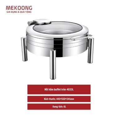 Nồi hâm buffet tròn 4033L