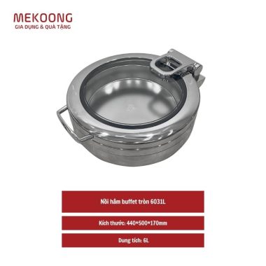 Nồi hâm buffet tròn 6031L