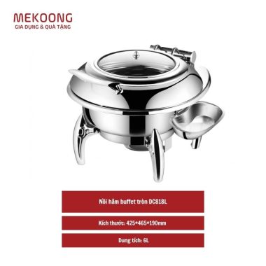 Nồi hâm buffet tròn DC818L