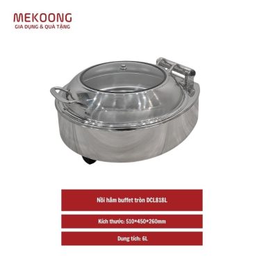 Nồi hâm buffet tròn DCL818L