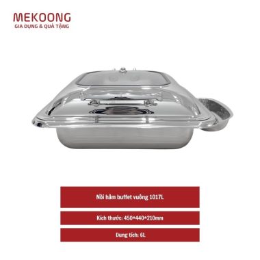 Nồi hâm buffet vuông 1017L