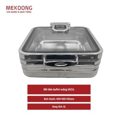 Nồi Hâm Buffet Vuông 6021L
