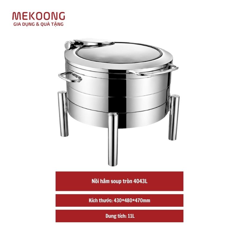 Nồi hâm soup tròn 4043L