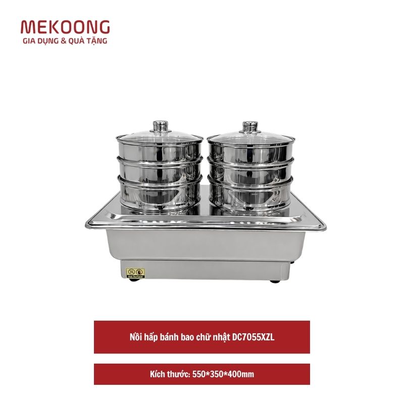 Nồi hấp bánh bao chữ nhật DC7055XZL
