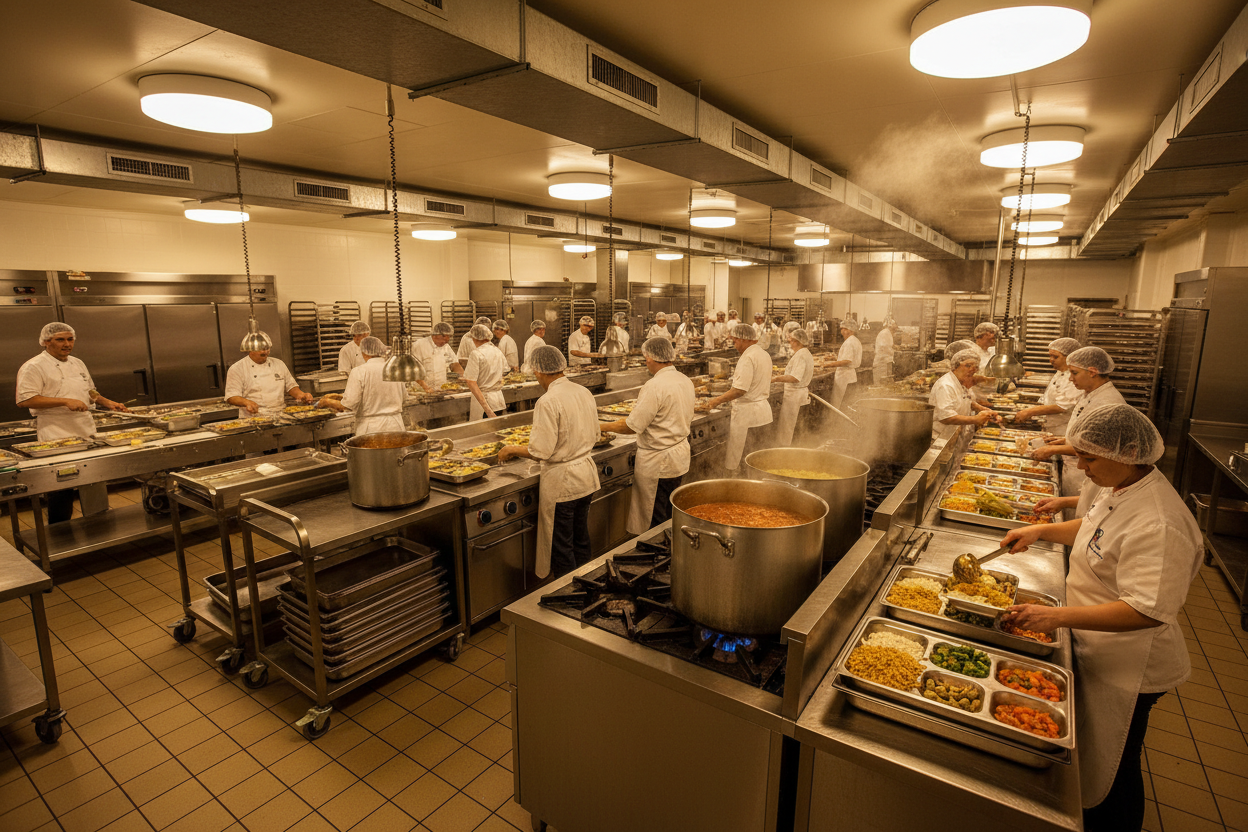 canteen kitchen lifestyle Phân Loại Đồ Dùng Dụng Cụ Bếp Căn Tin Phổ Biến