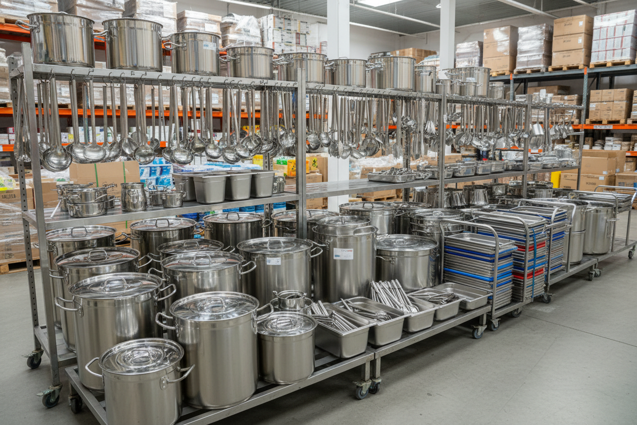 canteen kitchen tools collection Đồ Dùng Dụng Cụ Bếp Căn Tin: Giải Pháp Vận Hành Tốc Độ, Tối Ưu Chi Phí Cho Nhà Ăn Tập Thể