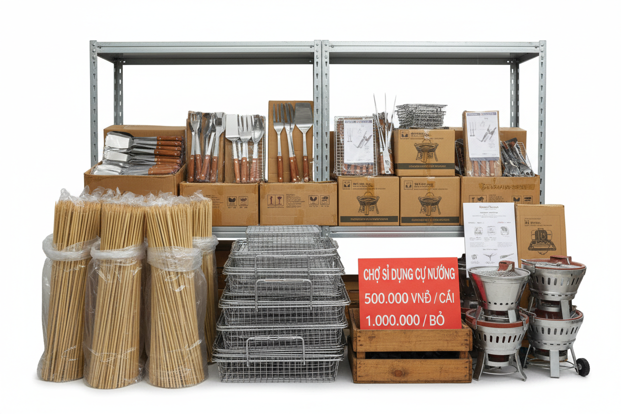 Chi Tiết Về Đồ Dùng Dụng Cụ Bếp BBQ Trong Vận Hành Thương Mại