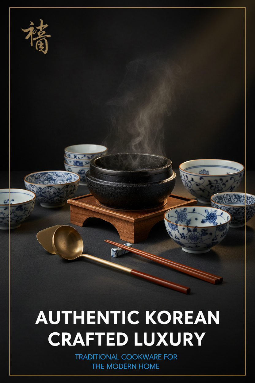 korean cookware vertical banner Đồ Dùng Dụng Cụ Bếp Hàn Là Gì?