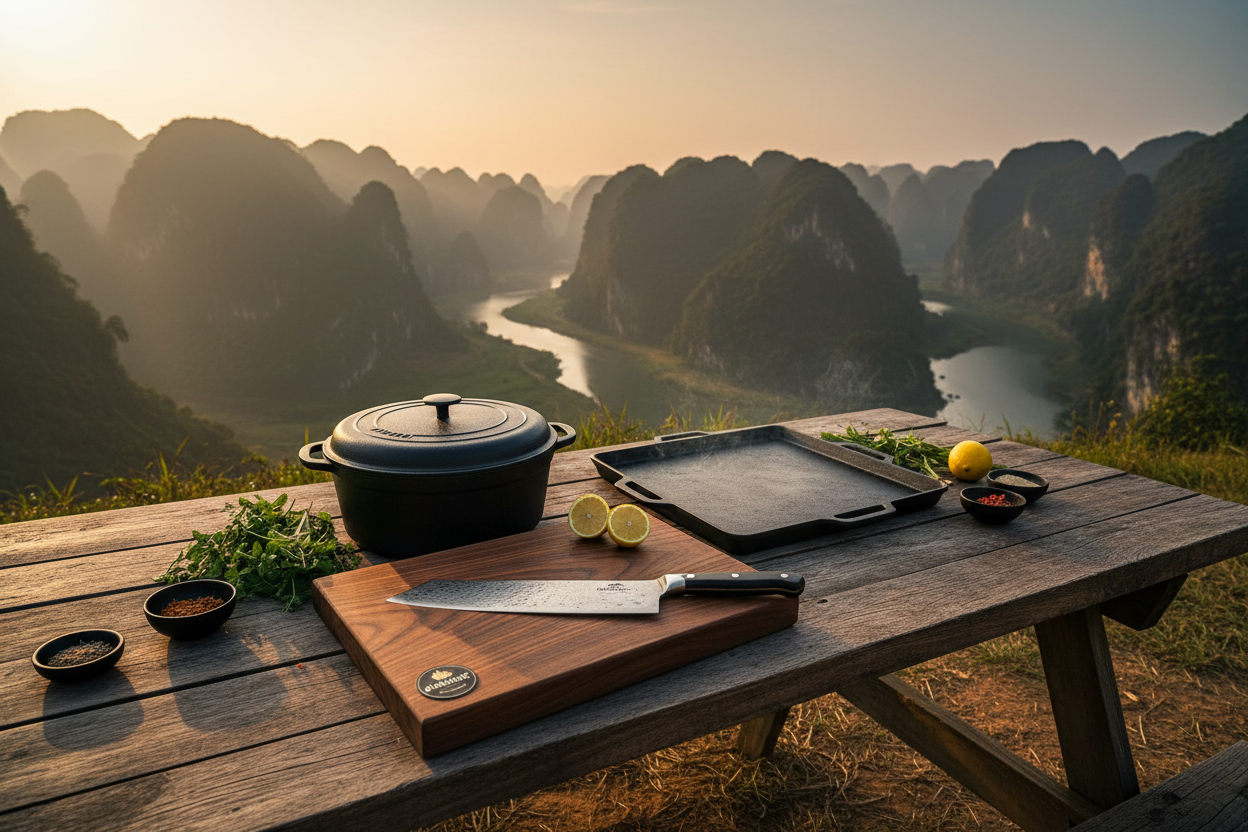 Chi Tiết Về Đồ Dùng Dụng Cụ Bếp Ngoài Trời Trong Vận Hành Thương Mại