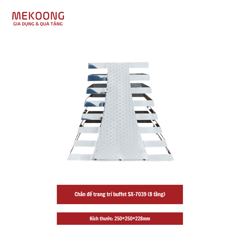 Chân đế trang trí buffet SX-7039 (8 tầng)