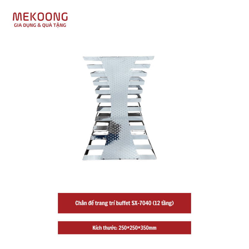 Chân đế trang trí buffet SX-7040 (12 tầng)