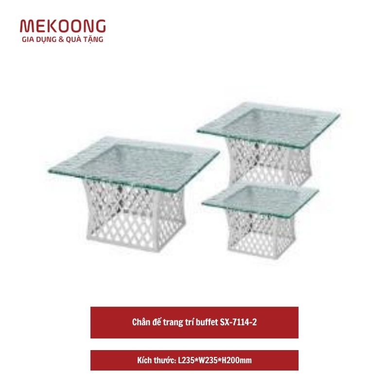 Chân đế trang trí buffet SX-7114-2