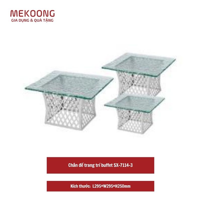 Chân đế trang trí buffet SX-7114-3