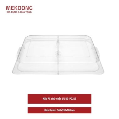 Nắp PC chữ nhật 1/1 DC-P2213 (mở trái phải)