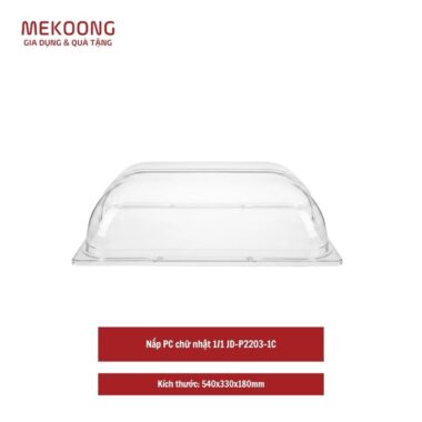 Nắp PC chữ nhật 1/1 JD-P2203-1C (mở 1 bên)