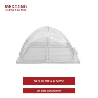 Nắp PC chữ nhật 1/2 DC-P2207LR (mở trái phải)
