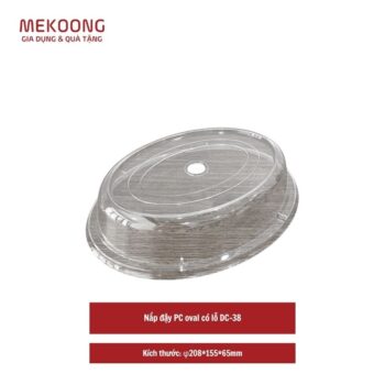 Nắp đậy PC oval có lỗ DC-38
