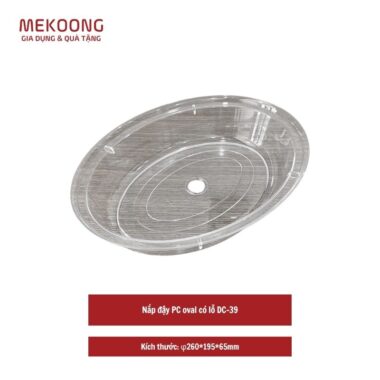 Nắp đậy PC oval có lỗ DC-39