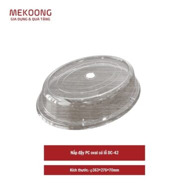 Nắp đậy PC oval có lỗ DC-42