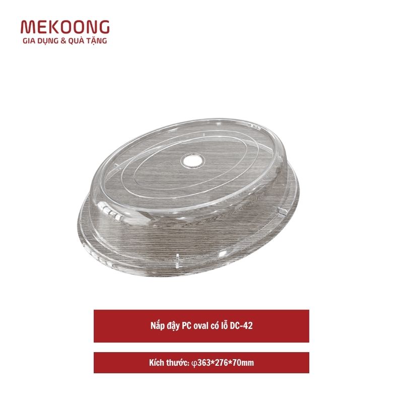 Nắp đậy PC oval có lỗ DC-42