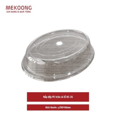Nắp đậy PC tròn có lỗ DC-35